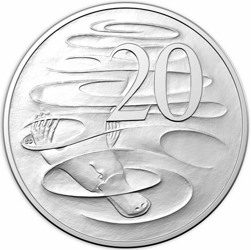 Australian 20 cent coin