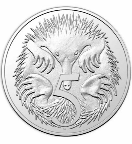 Australian 5 cent coin