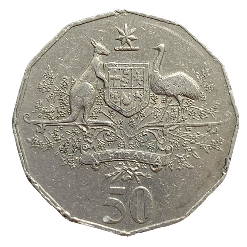 Australian 50 cent coin